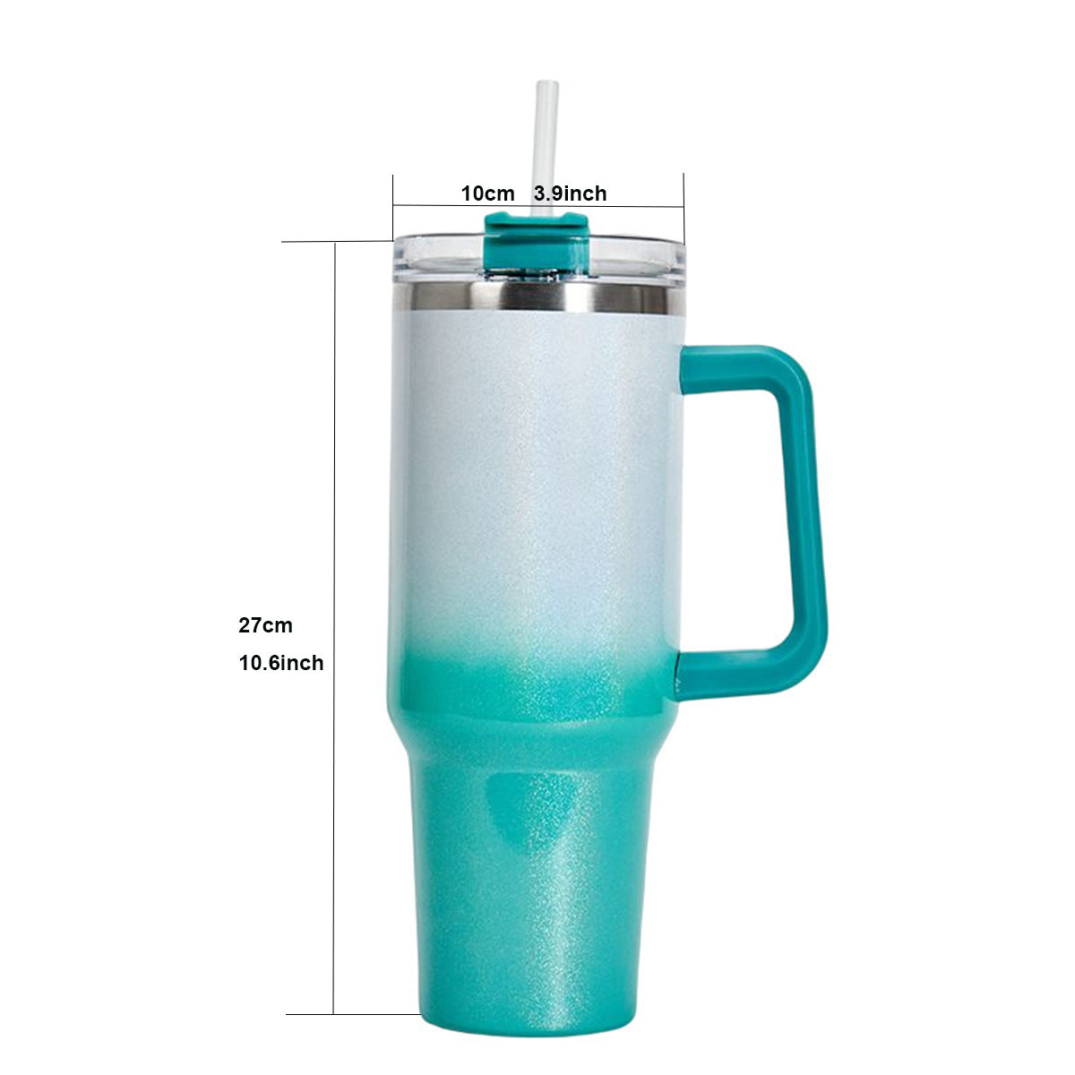 Wholesale 40oz Diamond Paint Rainbow Paint 304 Stainless Steel Thermos Cup
